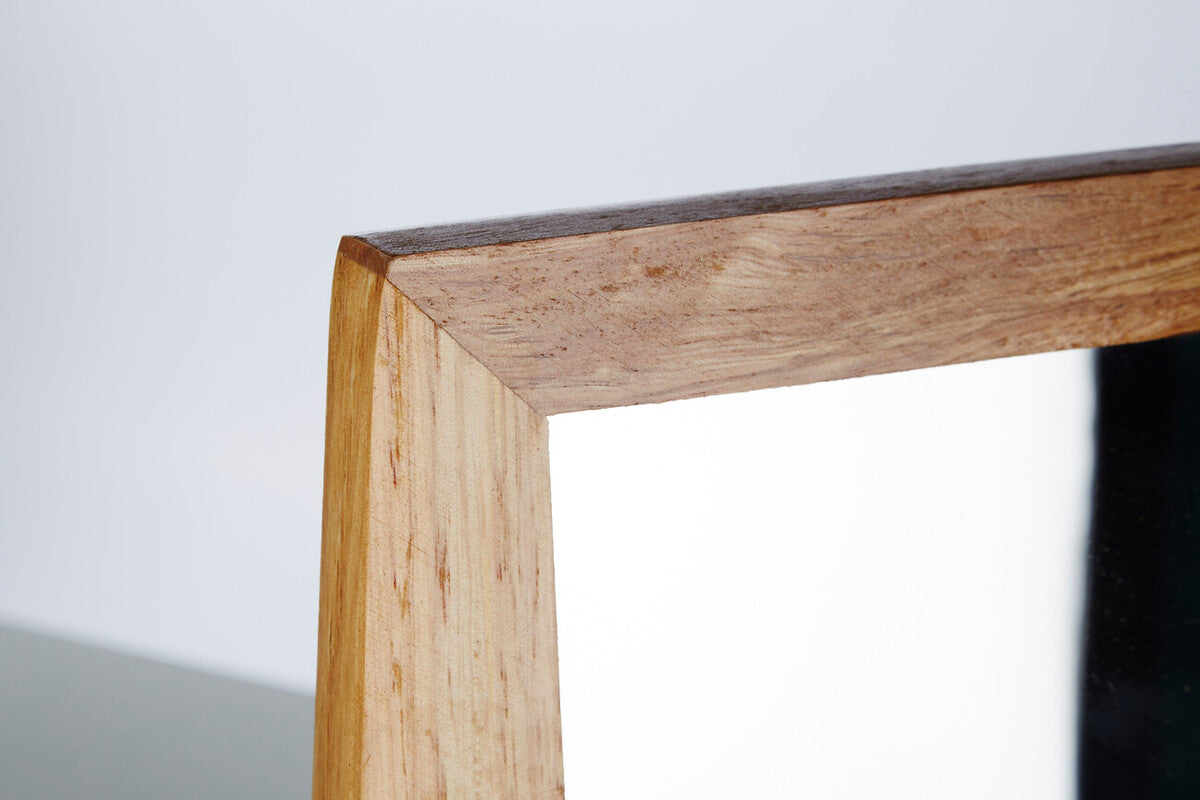 Wooden Frame Swivel Mirror