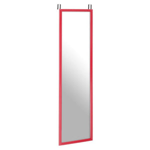 Mize Pink Plastic Frame Over Door Mirror