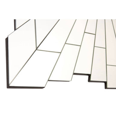 Glitzy Rectangular Wall Mirror