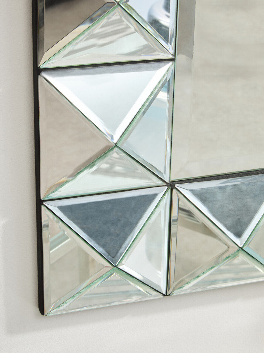 Lidia 3D Effect Rectangular Wall Mirror