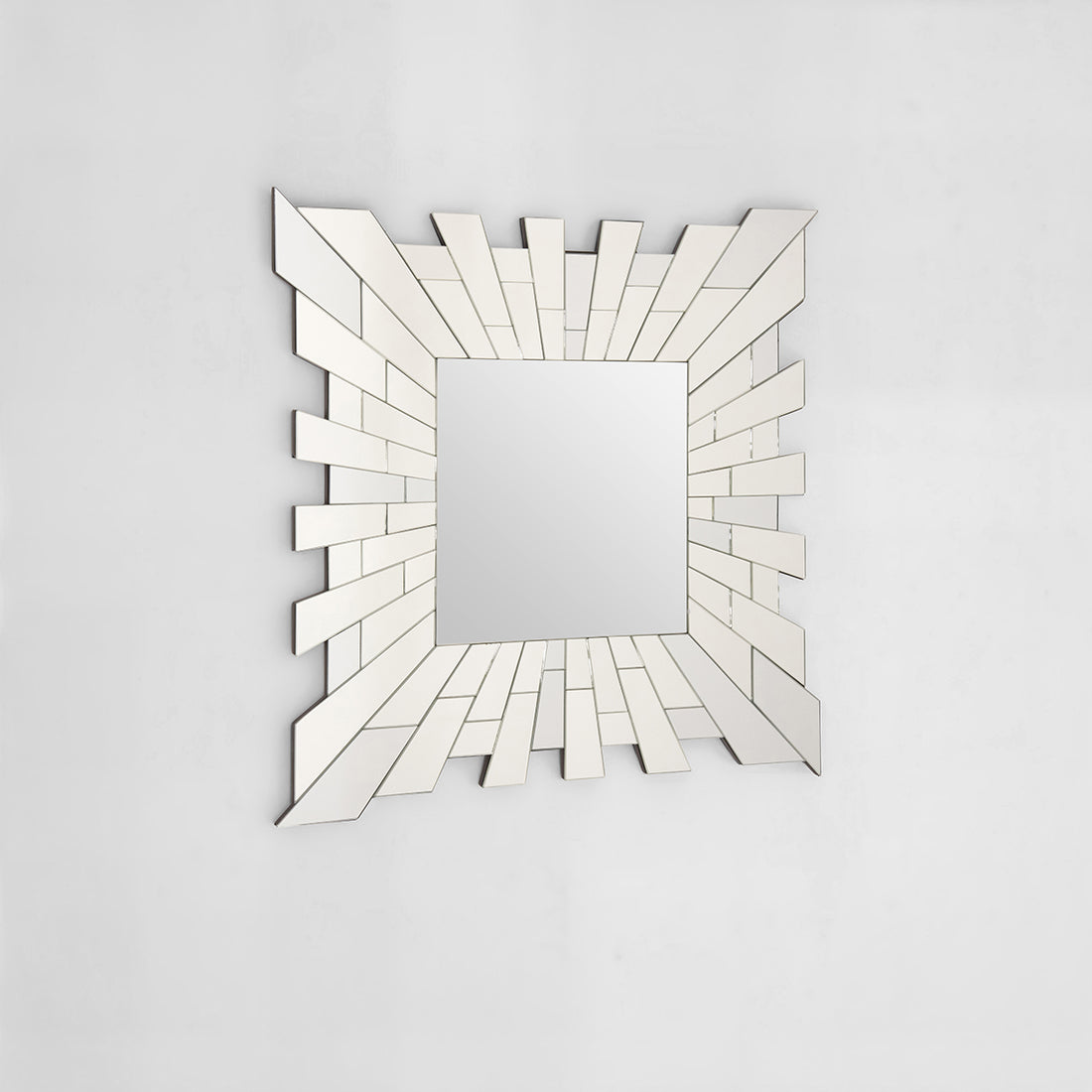 Glitzy Square Wall Mirror
