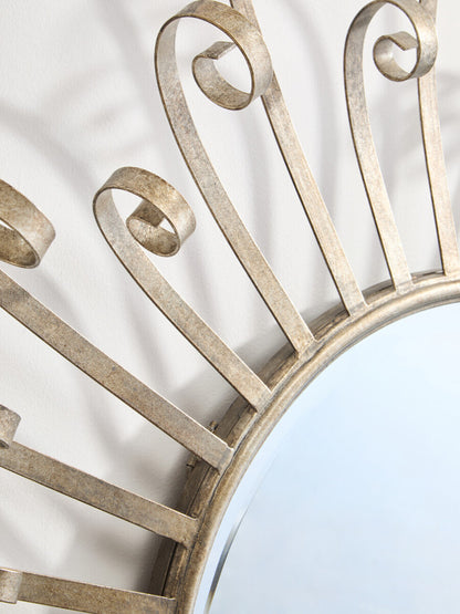 Cissell Spoke Style Wall Mirror