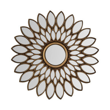 Lyra Bronze Wall Mirror