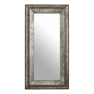 Antique Grey Wall Mirror | Elementary
