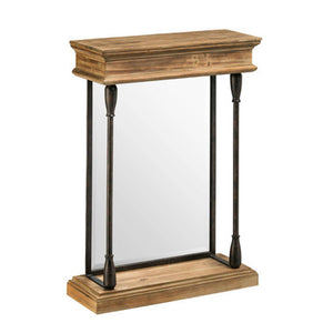 Fir Wood and Metal Mirror | Tribeca