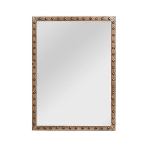 Wall Mirror with Stud Detail | Tribeca