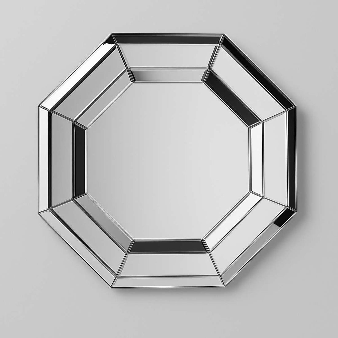 Petillo Mirrored Glass Octagonal Wall Mi