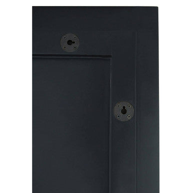 Petillo Thick Silver Frame Large Rectangular Wall Mirror