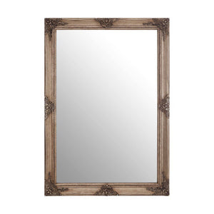 Brussels Baroque Rectangular Gold Wall Mirror