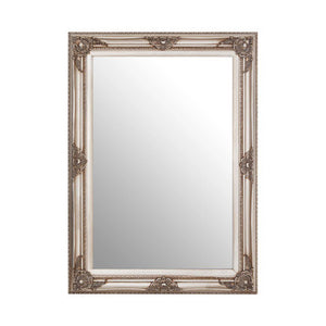 Brussels Baroque Rectangular Grey Wall Mirror