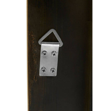 Brussels Baroque Rectangular Gold Finish Wall Mirror