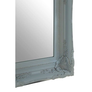 Brussels Baroque Rectangular Antique Grey Wall Mirror