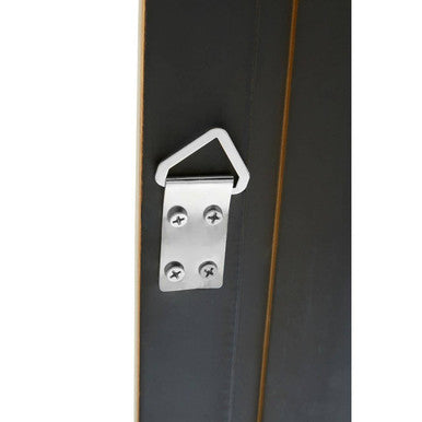 Brussels Baroque Rectangular Antique Gold Wall Mirror