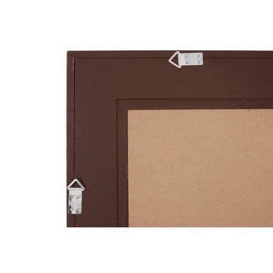 Gail 3 Section Ash Wood Frame Wall Mirror