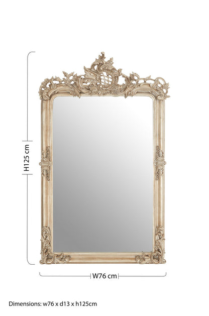 Gilda Silver Wall Mirror