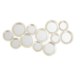 Silver Finish Wall Mirror | Marcia