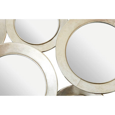 Marcia Silver Finish Wall Mirror