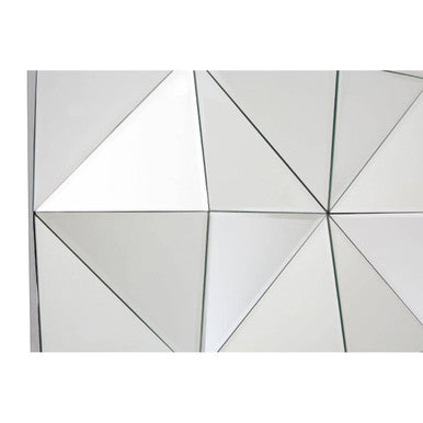 Lidia Geometric Square Shaped Wall Mirror