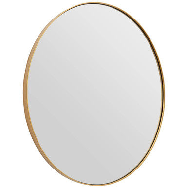 Helen Medium Gold Finish Oval Wall Mirro