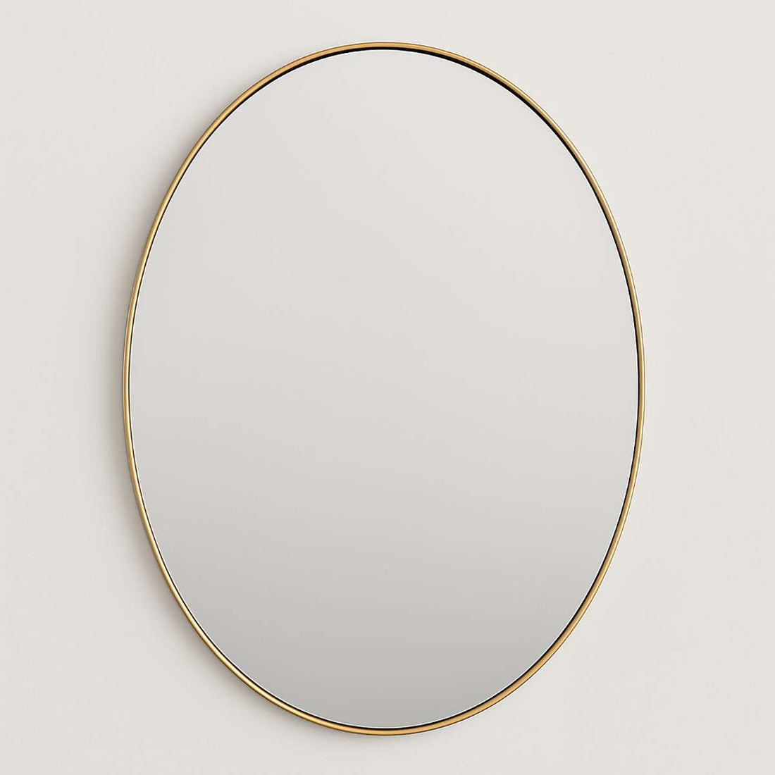 Helen Medium Gold Finish Oval Wall Mirro