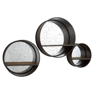 Set Of Three Trinity Wall Mirrors