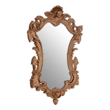Hasse Neo Classical Gold Finish Wall Mirror