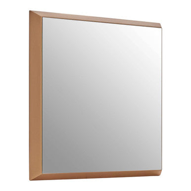 Alchemist Small Square Gold Finish Wall Mirror