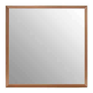 Small Square Gold Finish Wall Mirror | Alchemist