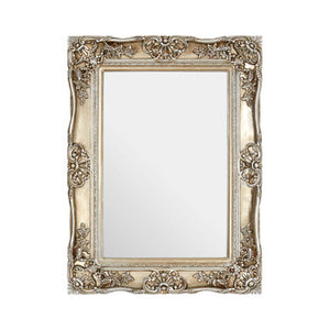 Adelere Champagne Finish Foliage Wall Mirror