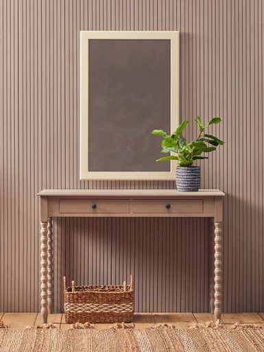 Heritage Antique White Wall Mirror