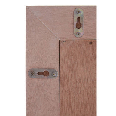 Heritage Antique White Wall Mirror