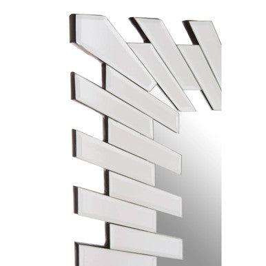 Puzzle Sunburst Wall Mirror