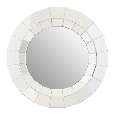 Puzzle Round Wall Mirror