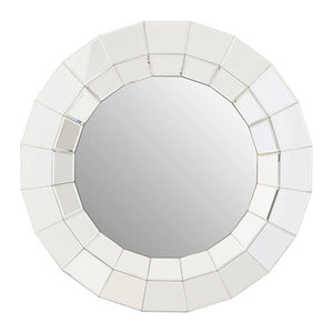 Puzzle Round Wall Mirror