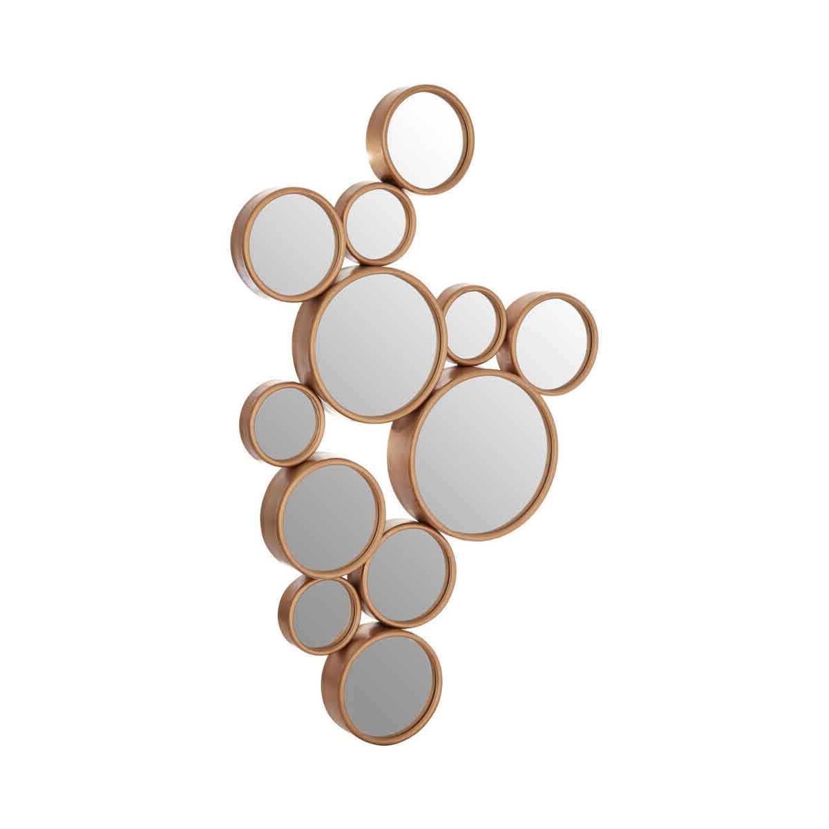 Persephone Large Gold Finish Wall Mirror