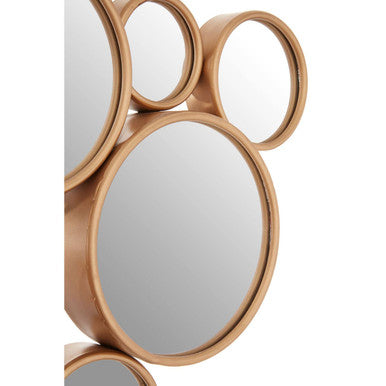 Persephone Large Gold Finish Wall Mirror