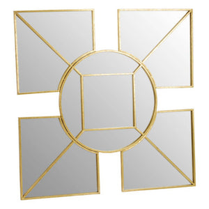 Yaxi Gold Foil Wall Mirror