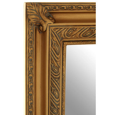 Andrey Gold Finish Wall Mirror.