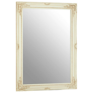 Andrey Bone White Wall Mirror