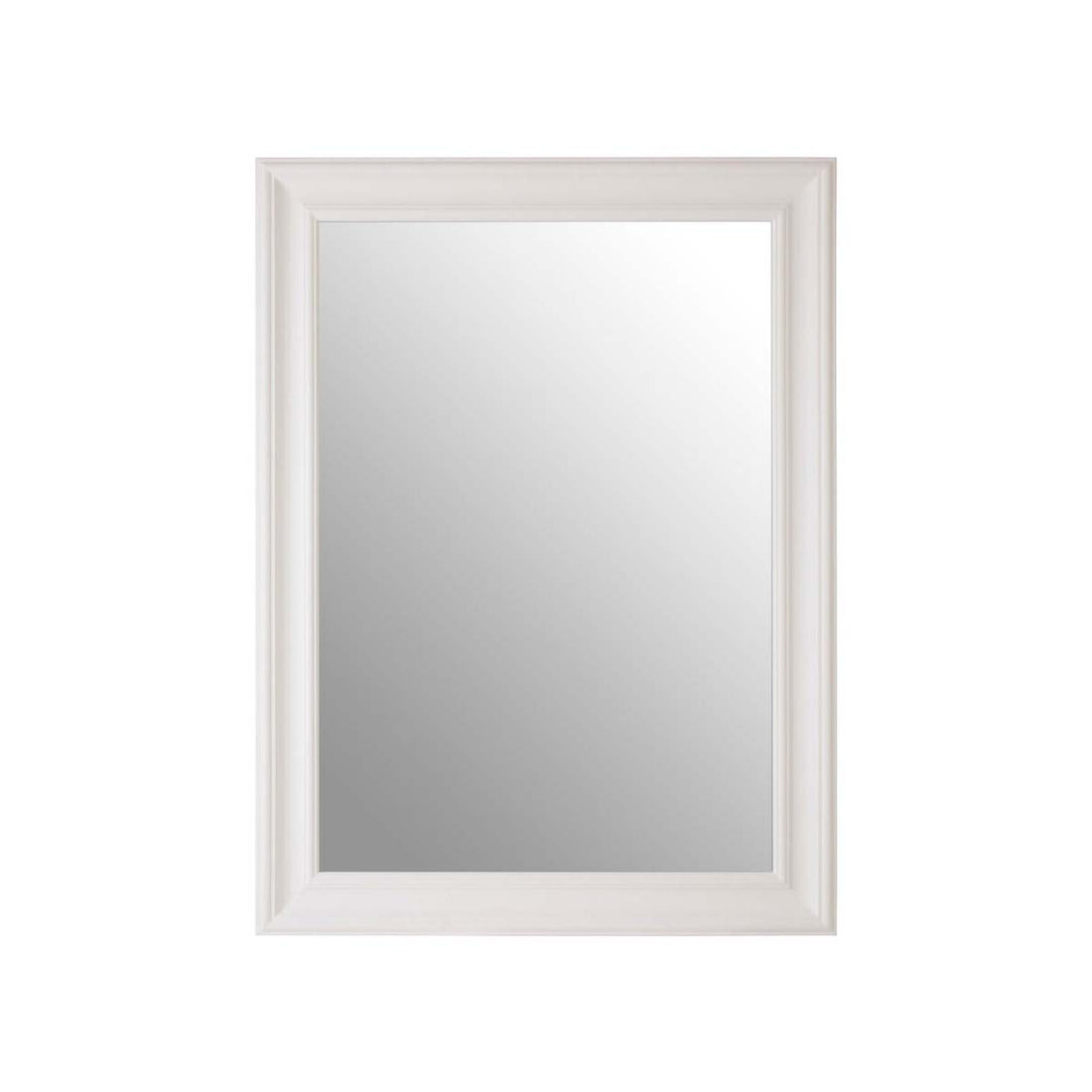 Claude White Finish Wall Mirror