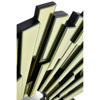 Glitzy Large Circular Wall Mirror