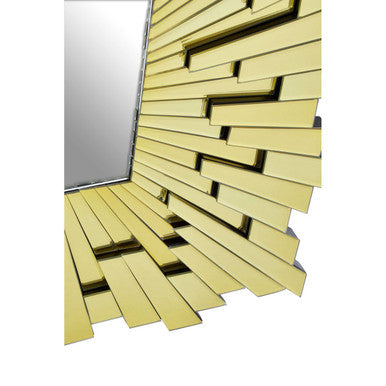 Glitzy Large Square Wall Mirror