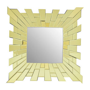 Glitzy Small Square Wall Mirror