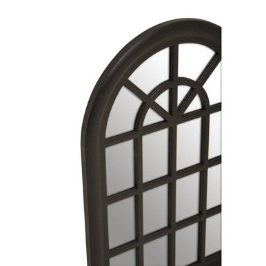 Shayla Matte Black Wall Mirror