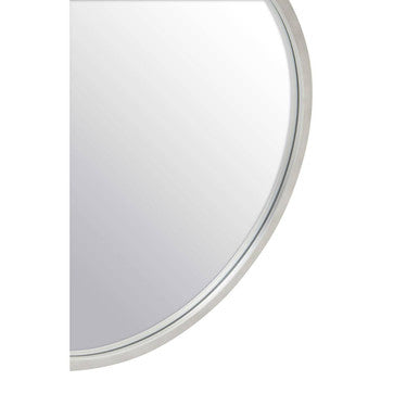 Saska Small Antique Silver Wall Mirror