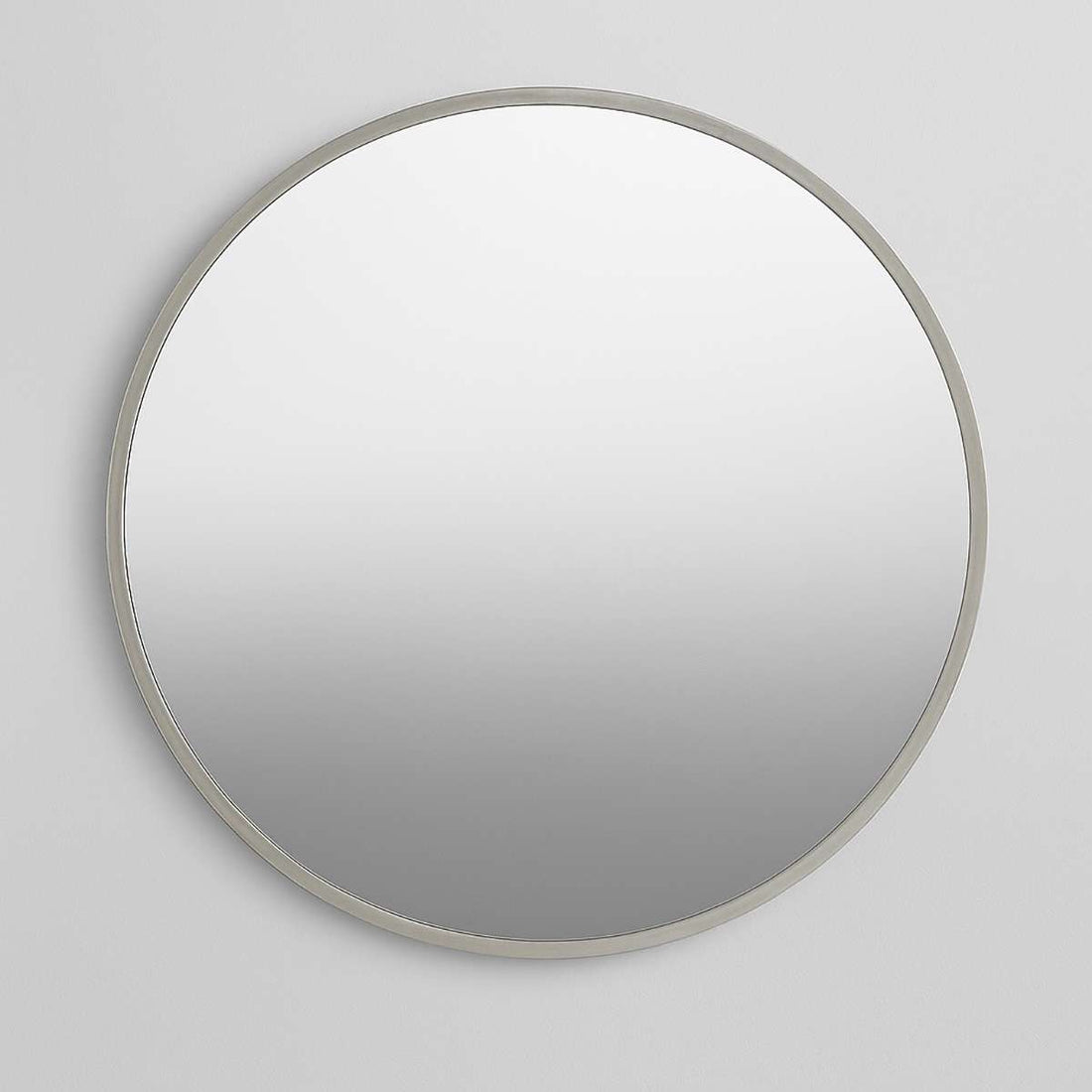Saska Large Antique Silver Wall Mirror
