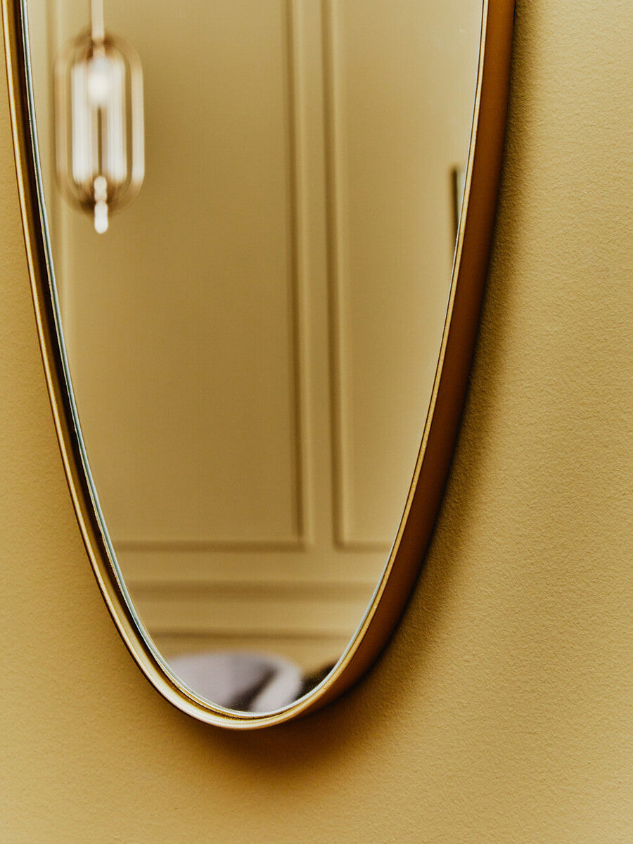 Torino Large Oval Wall Mirror