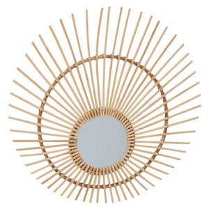 Mataram Natural Rattan Wall Mirror