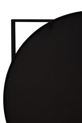 Matera Square Black Wall Mirror