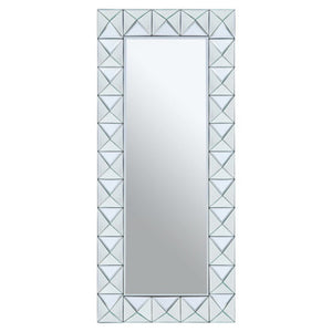 Pyramid Edged Wall Mirror | Yula